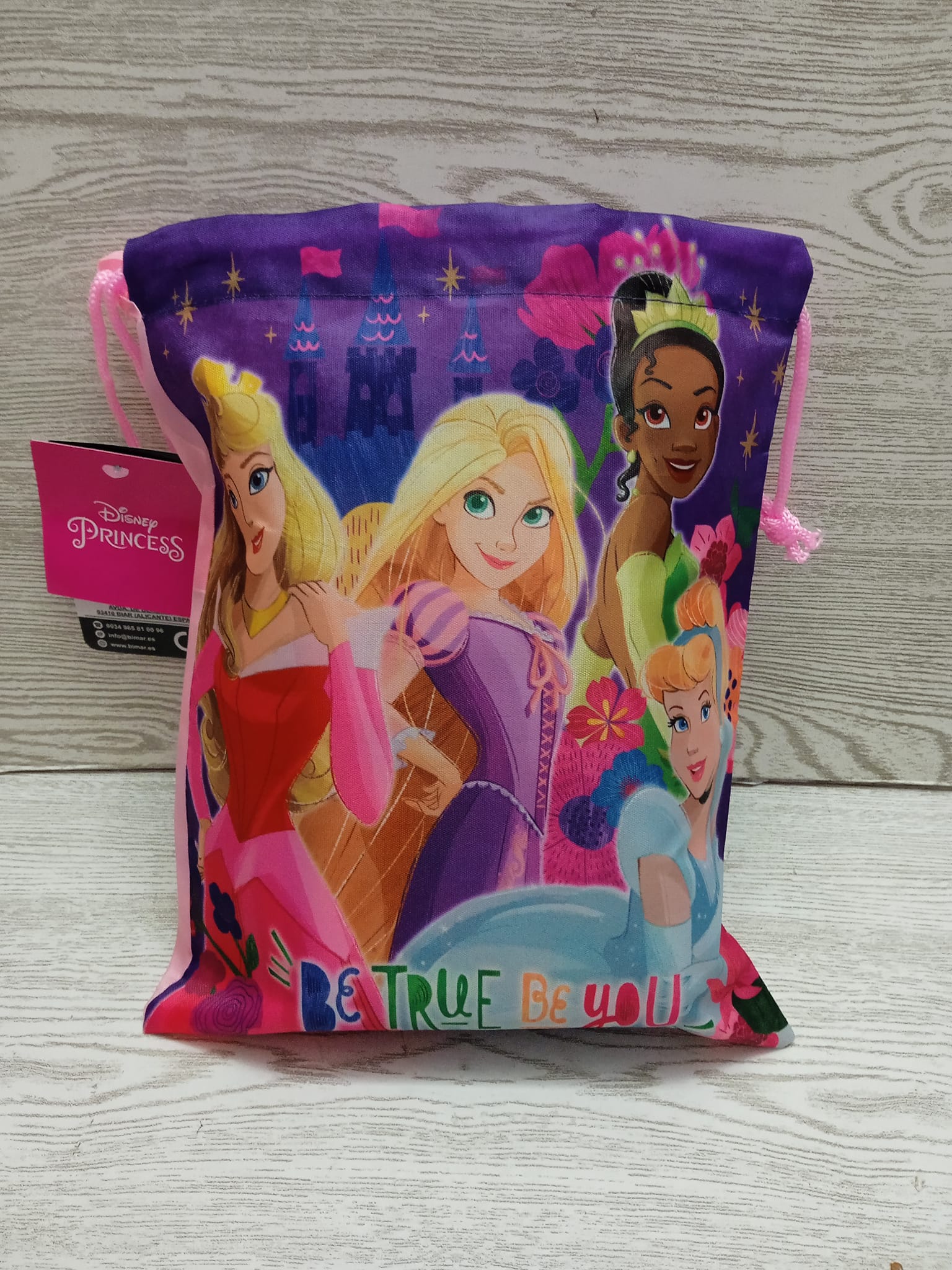 bolsa merienda princesas disney