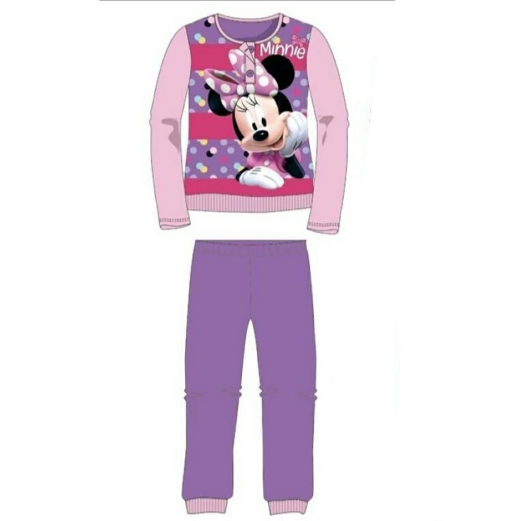 pijama algodon minnie disney