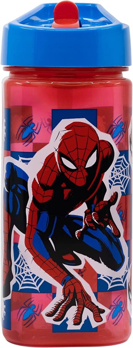 botella spiderman 530ml.