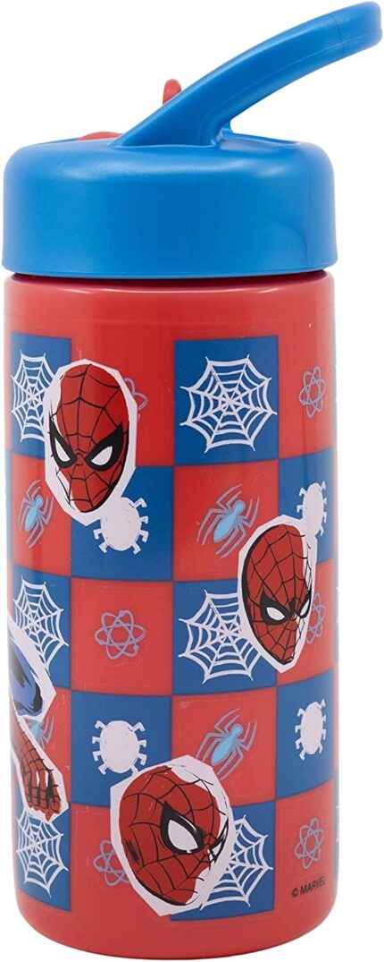 botella spiderman 410ml.