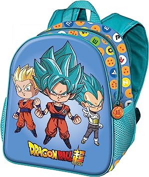 mochila 3D dragon ball 31cm.