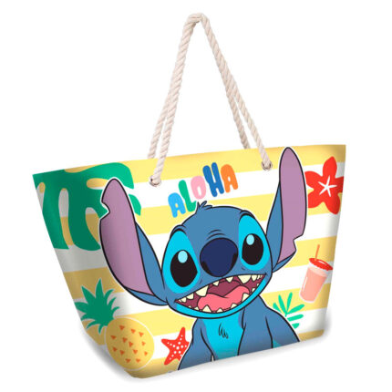 bolsa playa stitch disney