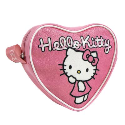 bolsito forma corazon hello kitty