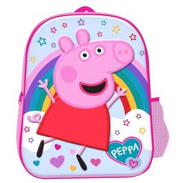 mochila 3D peppa pig