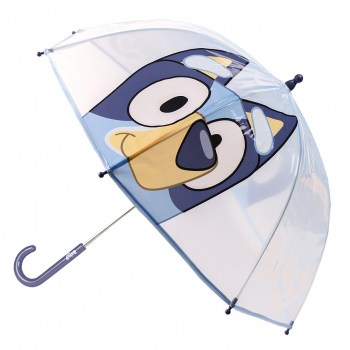 paraguas transparente bluey 45cm.