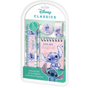 set papeleria stitch