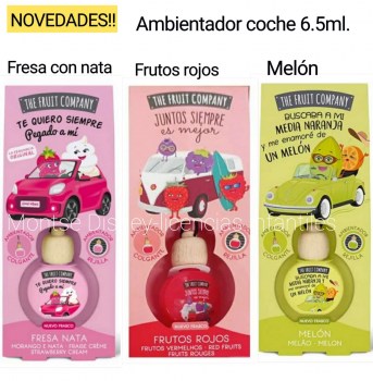 ambientador de coche the fruit company