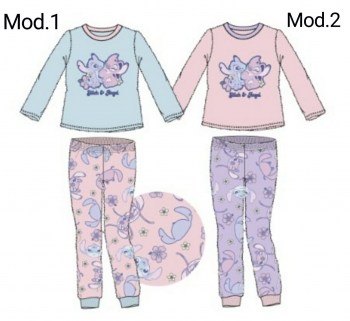 pijama coralina stitch disney