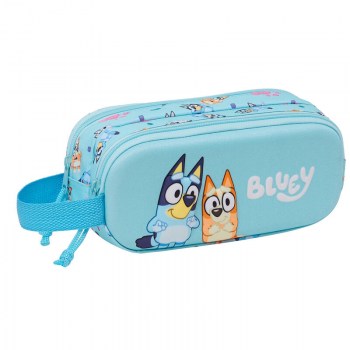 estuche 3D doble bluey