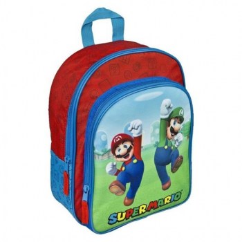 mochila super mario 31cm.