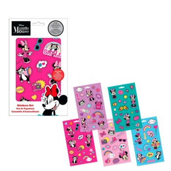 pack stickers pegatinas minnie