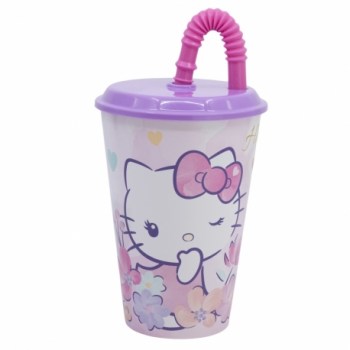 vaso caña hello kitty